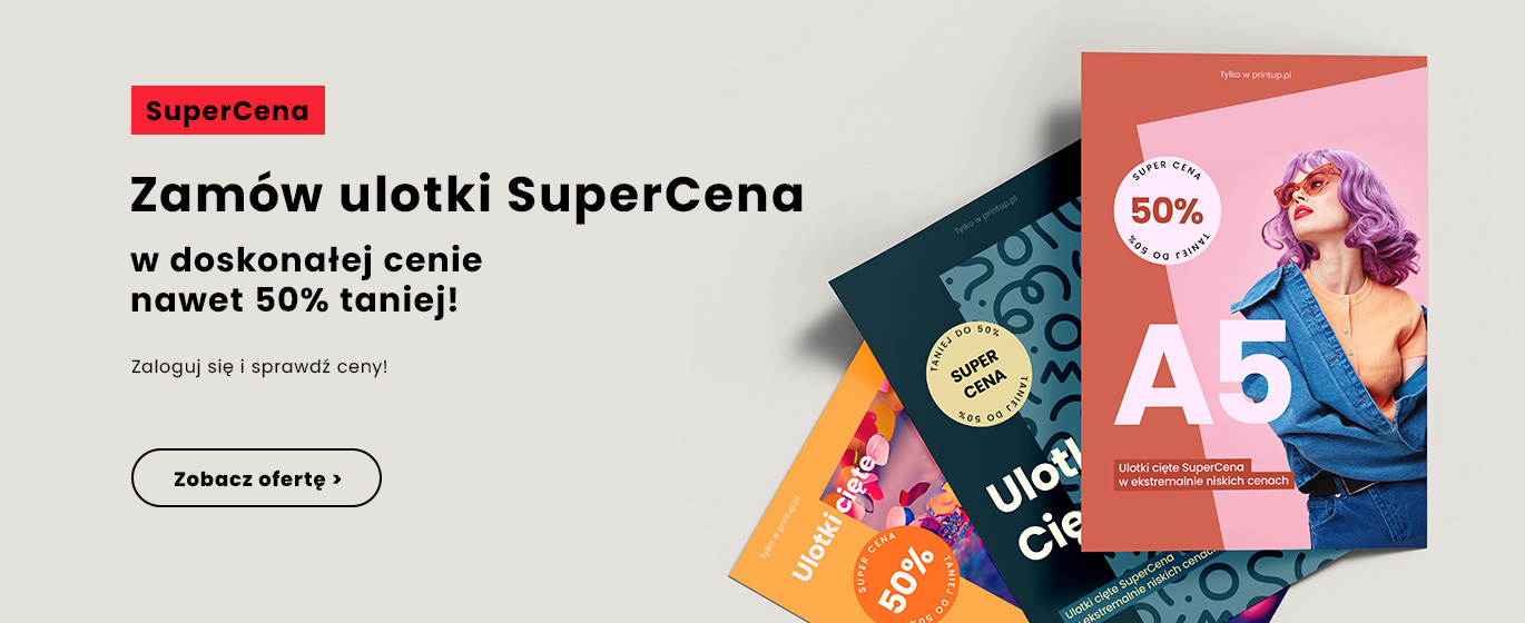 Ulotki w super cenie