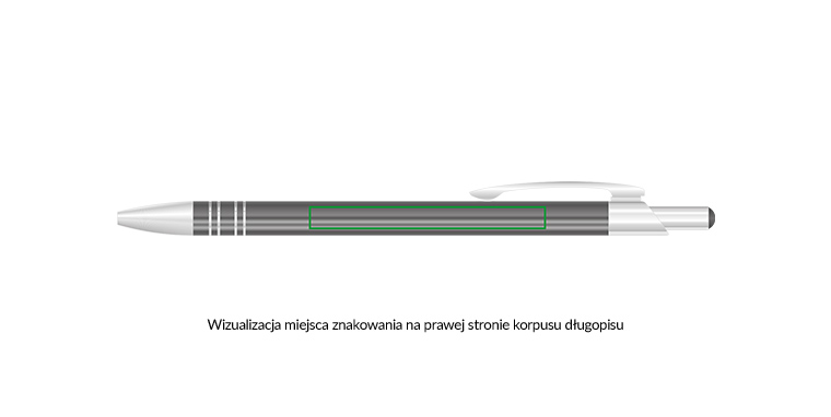 dlugopisy metalowe z touch pen z grawerem