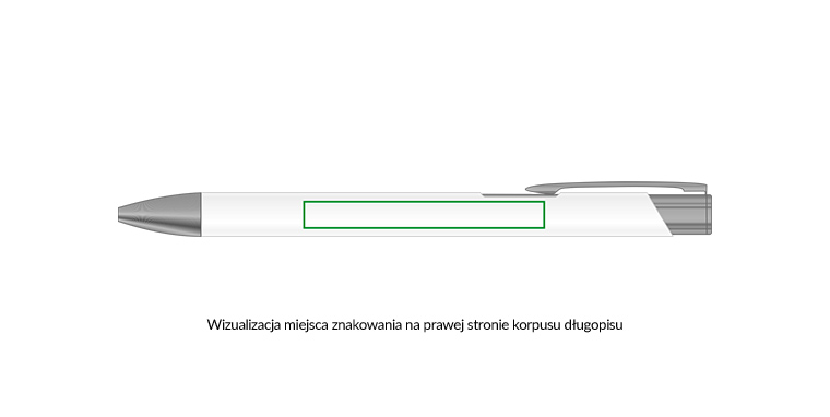 dlugopisy metalowe ze zlotymi elementami z grawerem